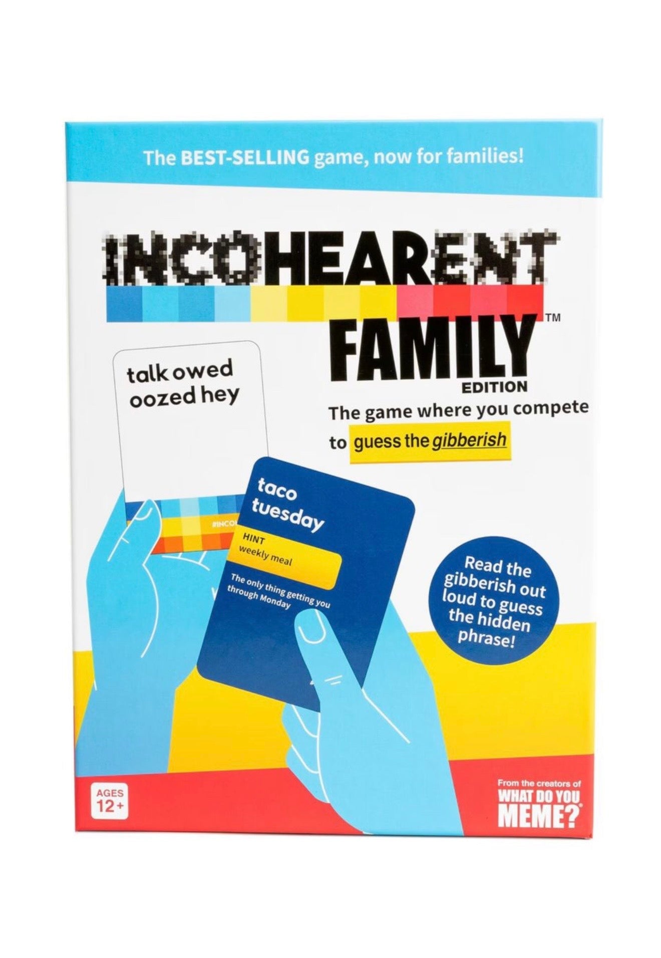 Incoherent Family Card Game – Fast-Paced Family Party Game for All Ages