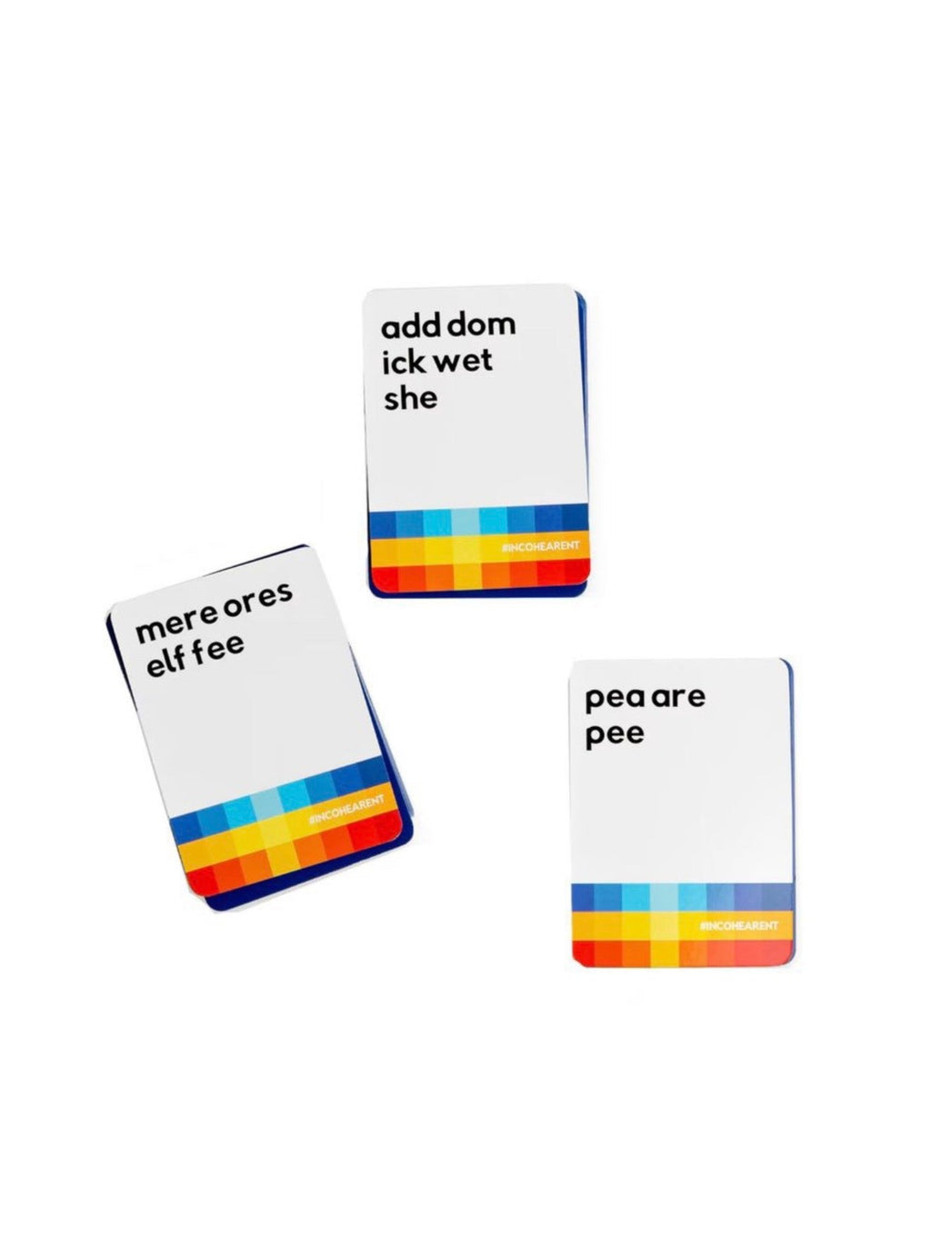 Incoherent Family Card Game – Fast-Paced Family Party Game for All Ages