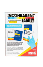 Incoherent Family Card Game – Fast-Paced Family Party Game for All Ages