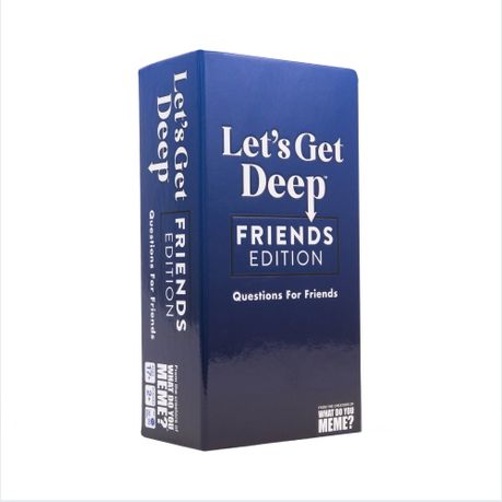 Let's Get Deep: Friends Edition - Fun Conversation Starter Card Game