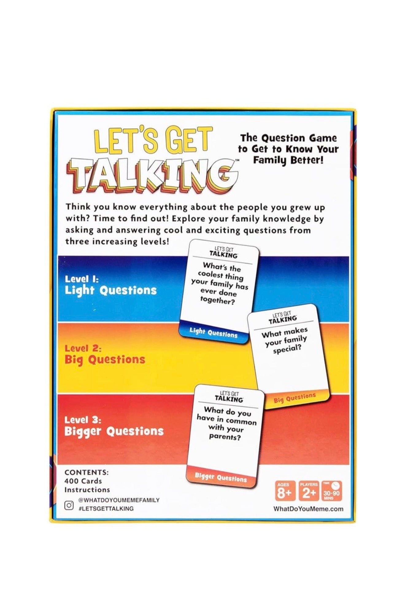 Lets get talking card game - What do you meme - GameNightSA
