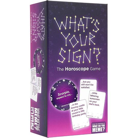 What's Your Sign? The Horoscope Game - A Card Game for Friends and Family
