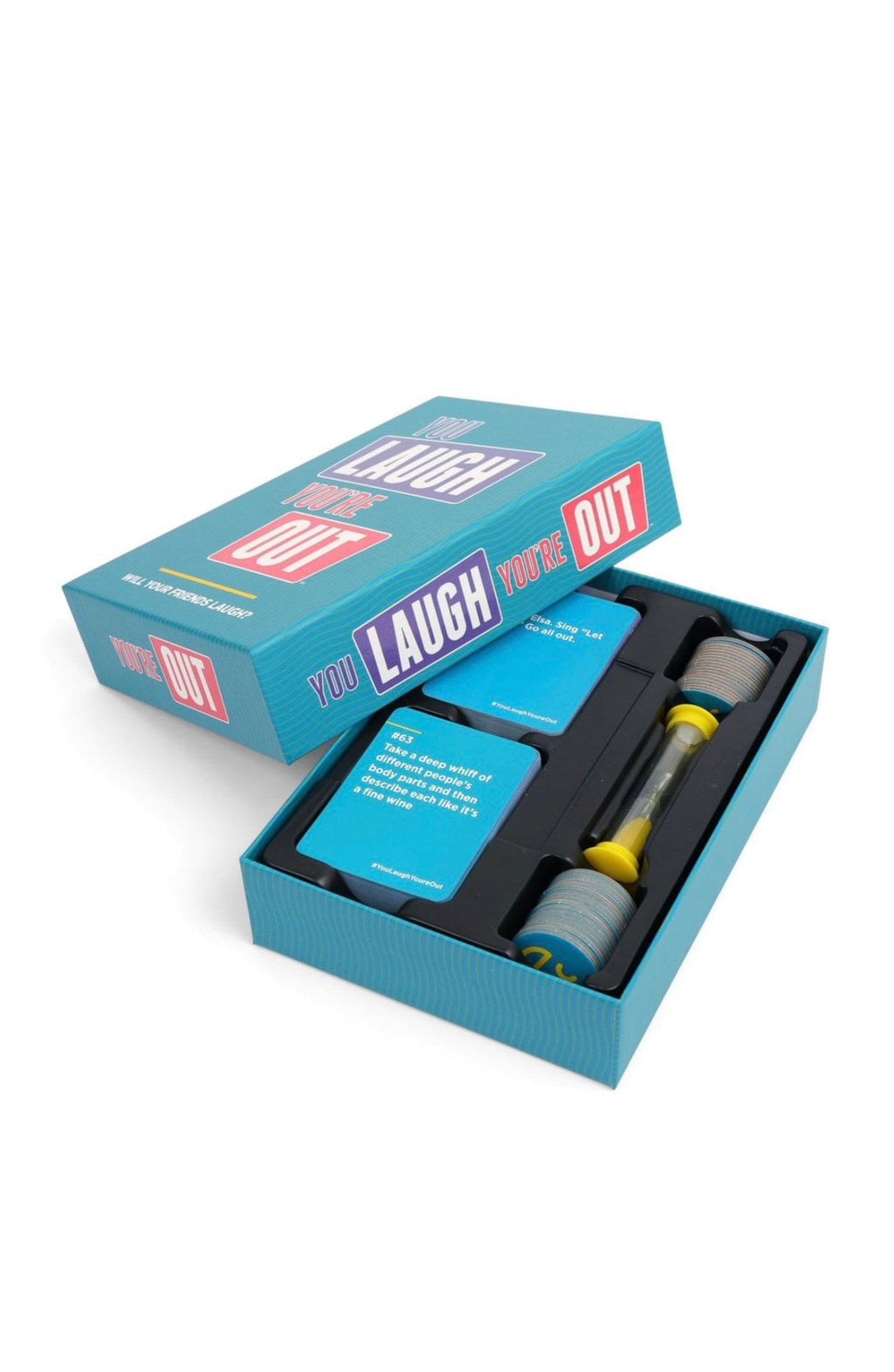 You Laugh You’re Out – Hilarious Family & Party Card Game