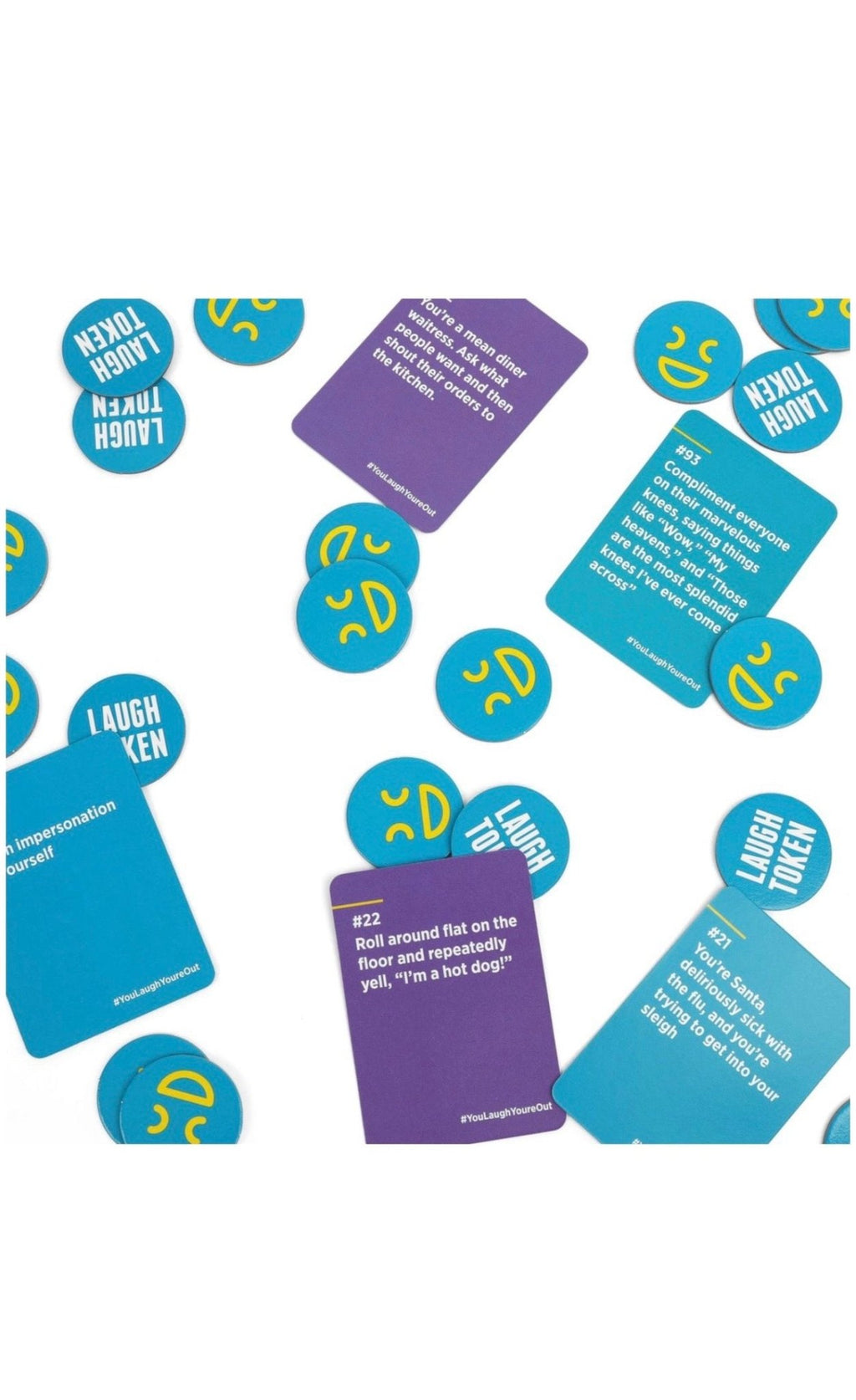 You Laugh You’re Out – Hilarious Family & Party Card Game